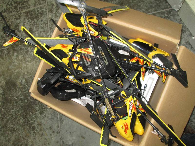 lot 218 image: Large lot of RC Night Hawk 5000 he...