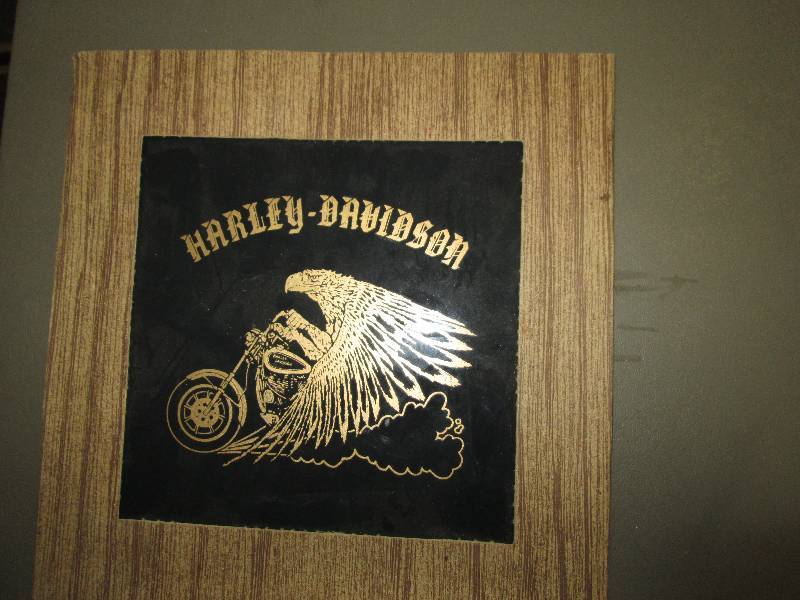 lot 228 image: Harley Davidson commemorative glass...