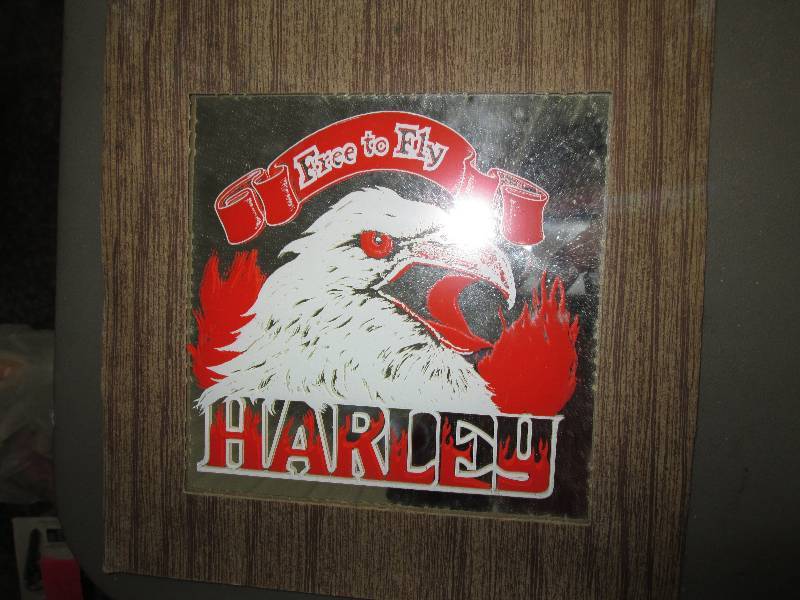 lot 230 image: Harley Davidson commemorative glass...