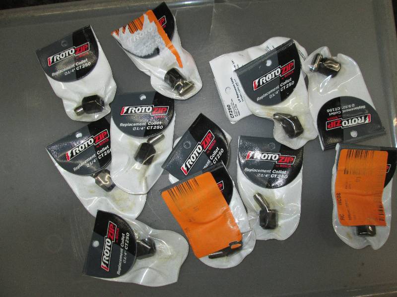 lot 266 image: Lot of Bosch Roto Zip replacement c...