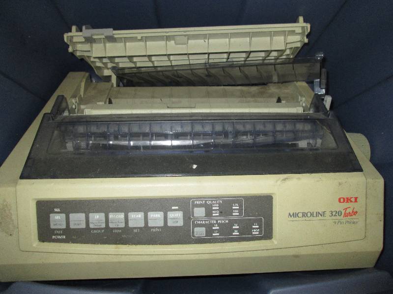 lot 270 image: OKI Microline 9 pin printer...