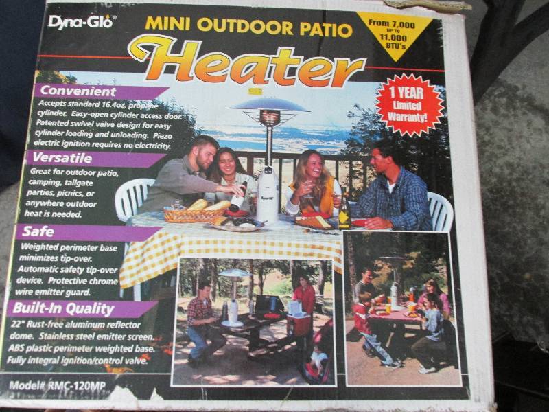 lot 135 image: Looks brand new mini outdoor patio ...