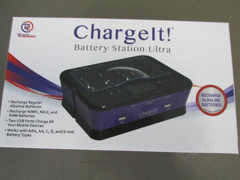 lot 139 image: Charge It battery charging station,...