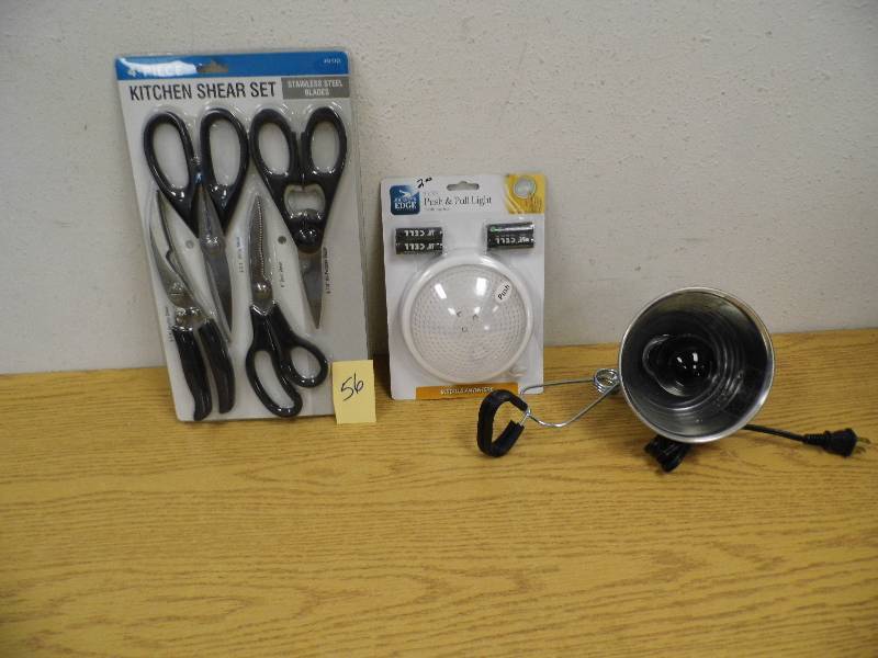 New Kitchen Shears & Lights