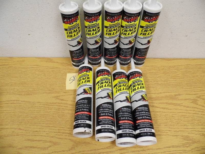 9 Tubes Blacktop Crack Filler