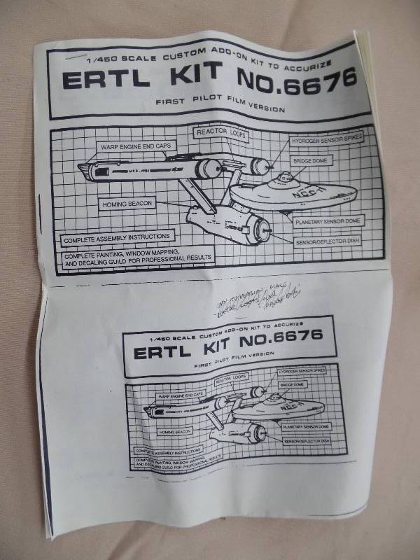 lot 102 image: Star Trek Model Kit Add-On