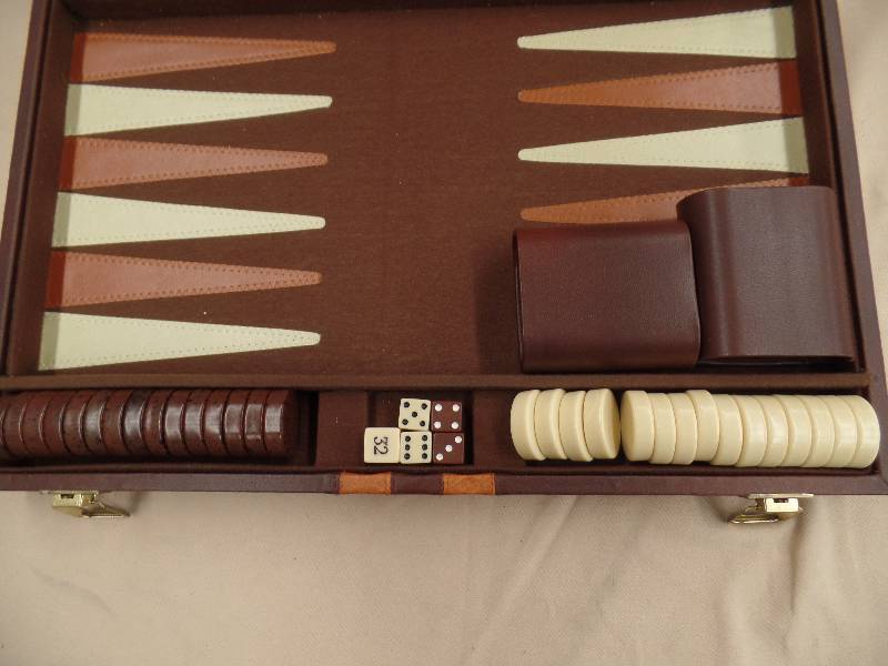 lot 105 image: Backgammon Set