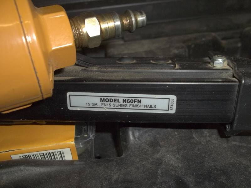 Stanley Bostitch Model N60FN 15 Ga FN15 Series Finish Nailer with