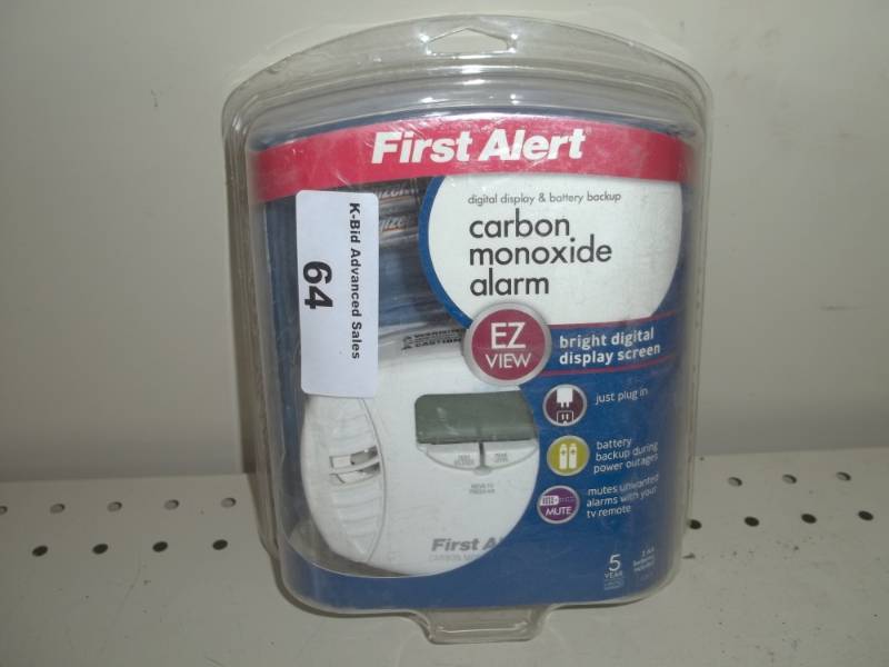 lot 64 image: New Carbon Monoxide Alarm
