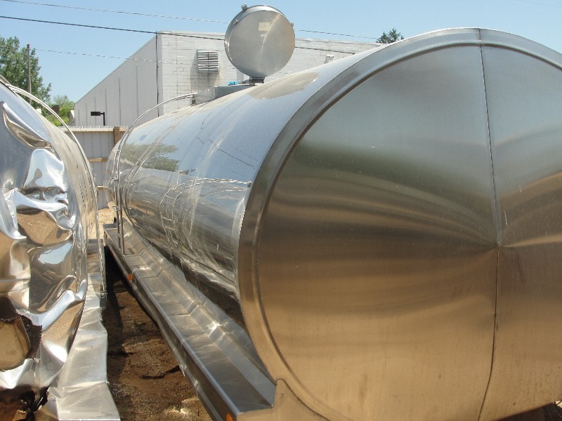 5500 Gallon Stainless Steel  Milk Transport Body