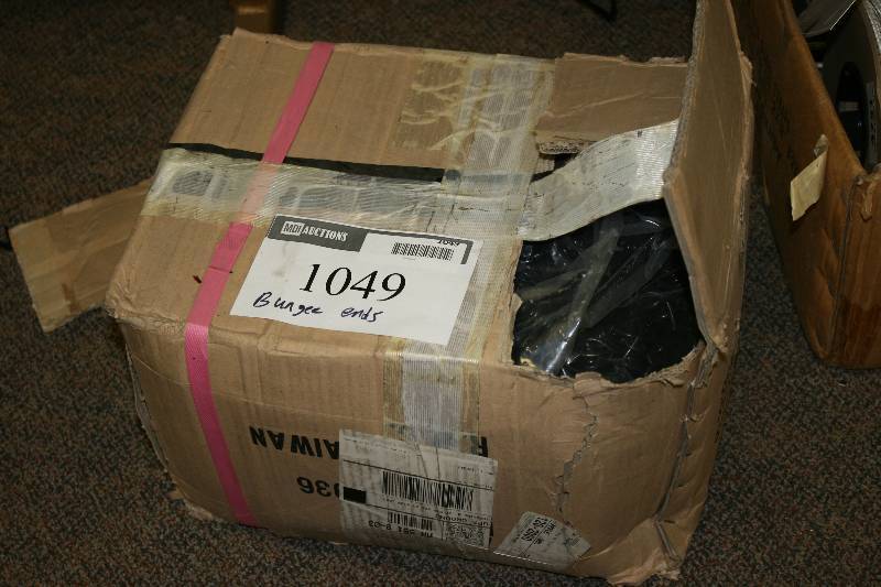 lot 1049 image: Box Lot of Bungee Cord Hook Ends.