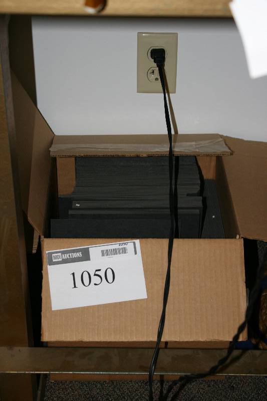 lot 1050 image: Shelf Lot of Miscellaneous Nationwide Papers Products Includes Rectangular Black Sheets.