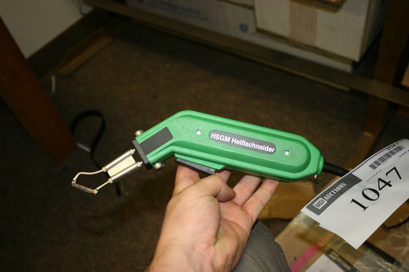 lot 1047 image: HSGM Heibschneider Type HSG0 Heat Cutter.