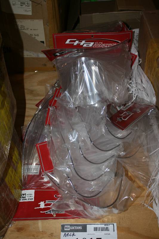 lot 1017 image: Box Lot of D.G. Neck Protectors Clear Plastic.