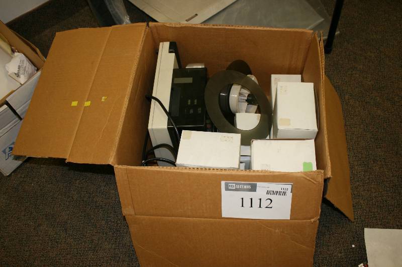 lot 1112 image: Monarch Marking 1740 Barcode Machine.