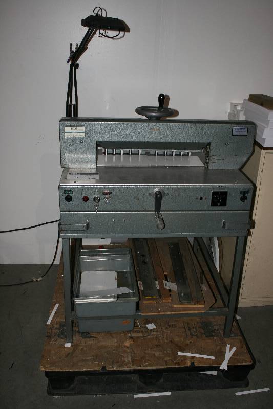 lot 5 image: Forte Cutter wStand & Miscellaneous Hardware Forte 521 110V1Ph60Hz.9Kw.