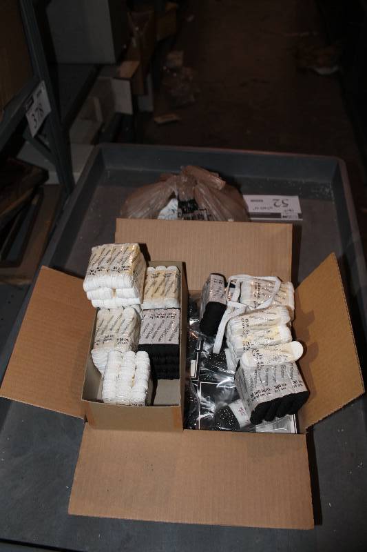lot 503 image: Box Lot of Miscellaneous C.H.A. Sport Hockey Laces.