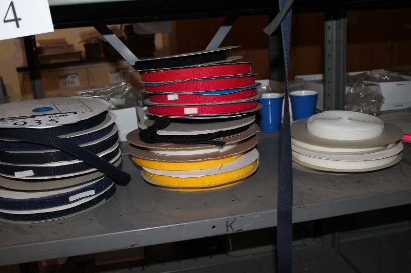 lot 935 image: Miscellaneous Rolls Of Velcro Does Not Include Shelving Unit.
