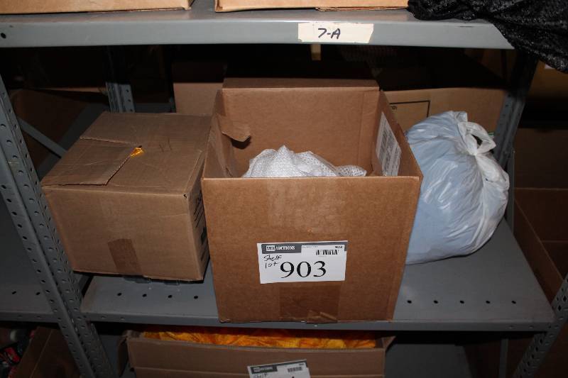 lot 903 image: Shelf Lot Including Boxes of Scrimmage Vests C.H.A. Brand One Size Fits Most & JuniorYouth BlueBlackYellow.