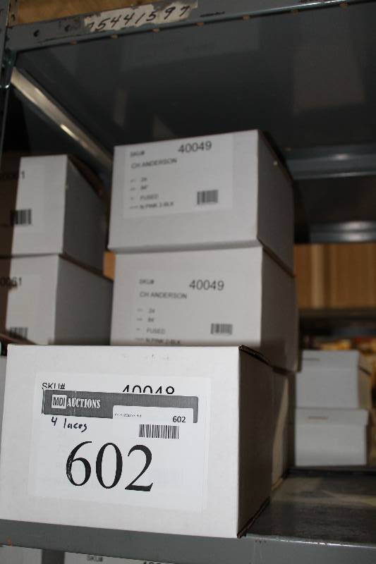 lot 602 image: Box Lot of (4) C.H.A. Ultra Lace Sonic Tips Hockey Laces 84 FusedPinkBlack app. 24perBox.