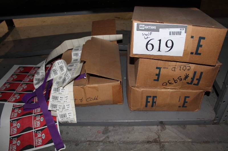 lot 619 image: Shelf Lot Including Boxes of Kold & Hot Kompress And More.