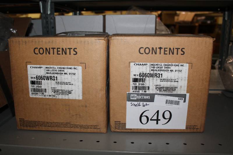 lot 649 image: Shelf Lot of WR SCFB Stud Key Block Slot Black Soccer Football Wrench.