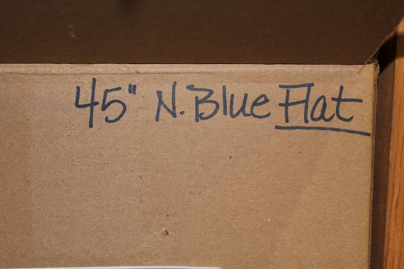 lot 729 image: Box of C.H.A. 45 Blue Flat Lace The Ultra Lace.