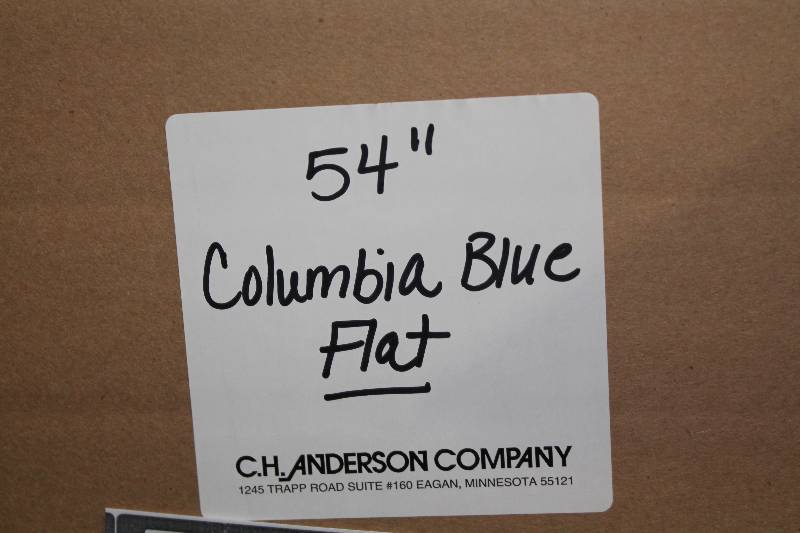 lot 737 image: Box of C.H.A. 54 Columbia Blue Flat Lace The Ultra Lace.