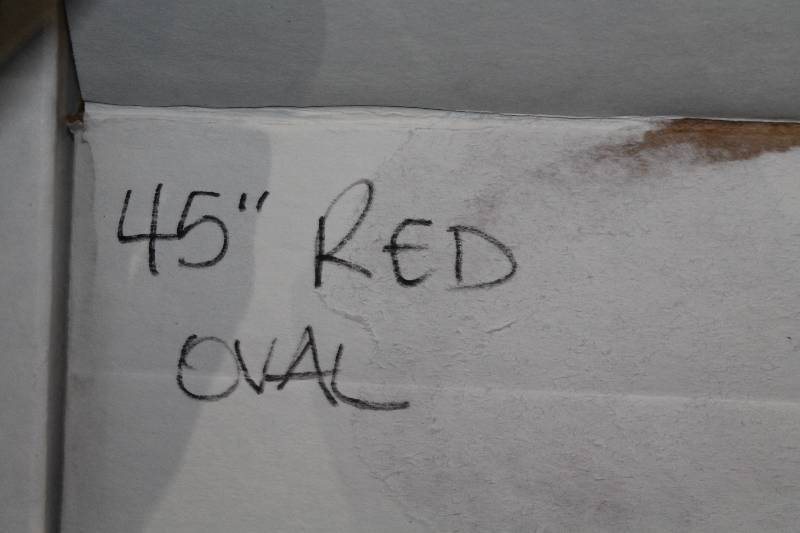 lot 765 image: Box of C.H.A. 45 Red TT Oval Lace The Ultra Lace.