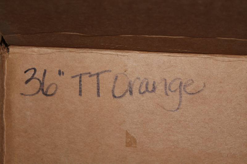 lot 778 image: Box of C.H.A. 36 Orange TT Oval Lace The Ultra Lace.