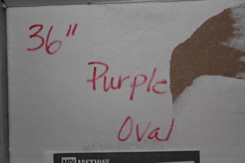 lot 788 image: Box of C.H.A. 36 Purple TT Oval Lace The Ultra Lace.