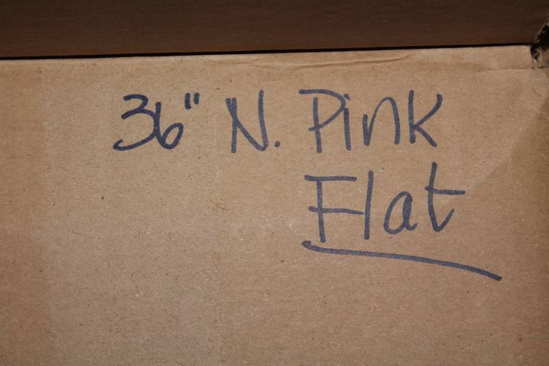lot 796 image: Box of C.H.A. 36 Neon Pink Flat Lace The Ultra Lace.