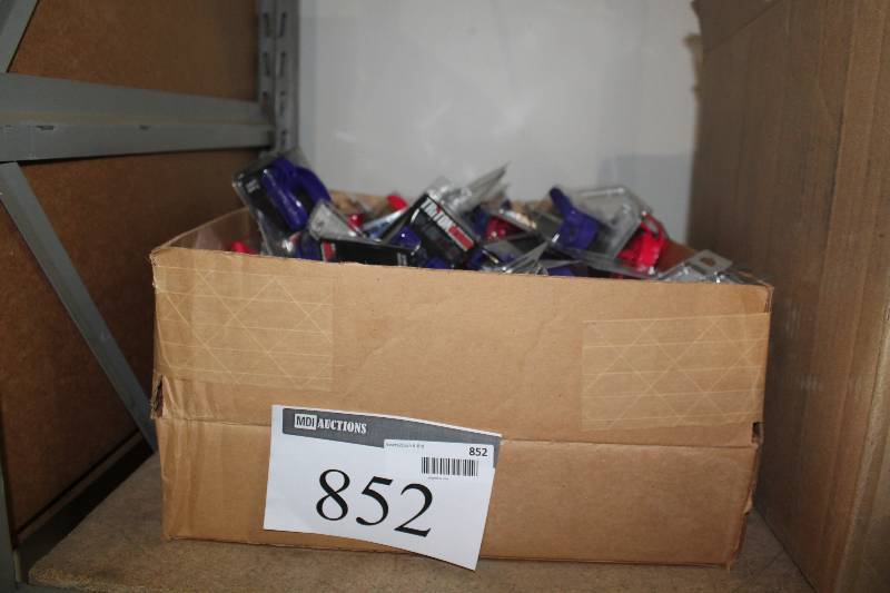 lot 852 image: Box Lot of Triton Armor Mouth Guards PurpleRed wStrap.