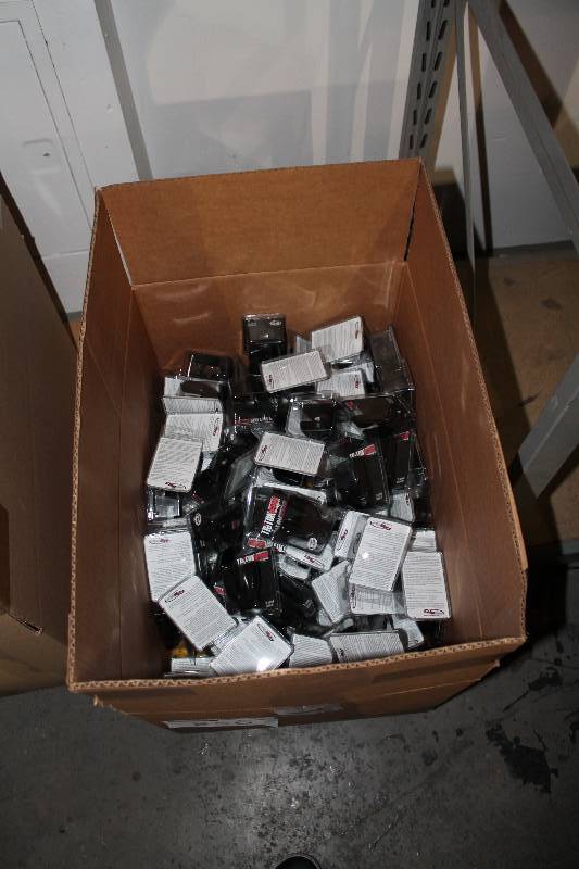 lot 856 image: Box Lot of Triton Armor Mouth Guards Black wStrap.