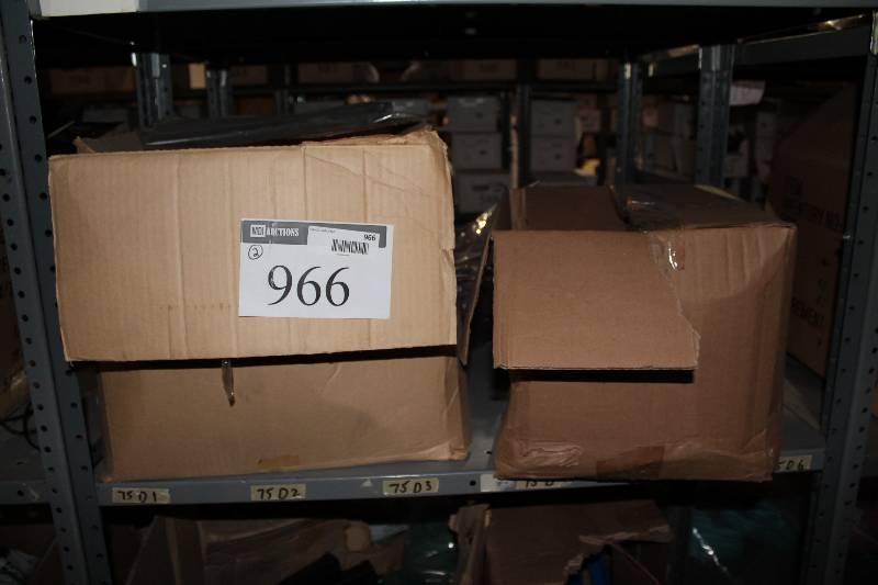 lot 966 image: Box Lot of (2) Plastic Indoor Hockey Stick Blades RedPurple.