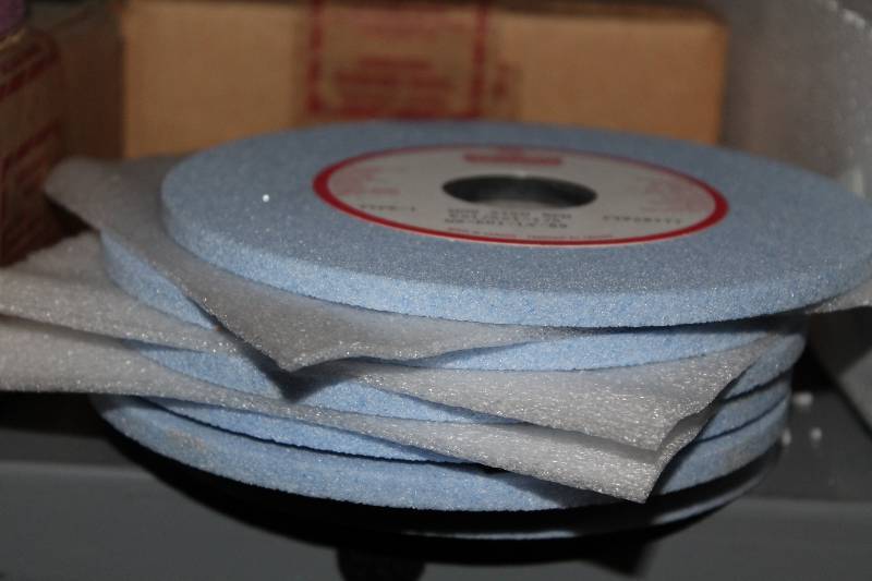 lot 984 image: Lot of (7) Grinding Wheels 6 x 14 x 1-34.