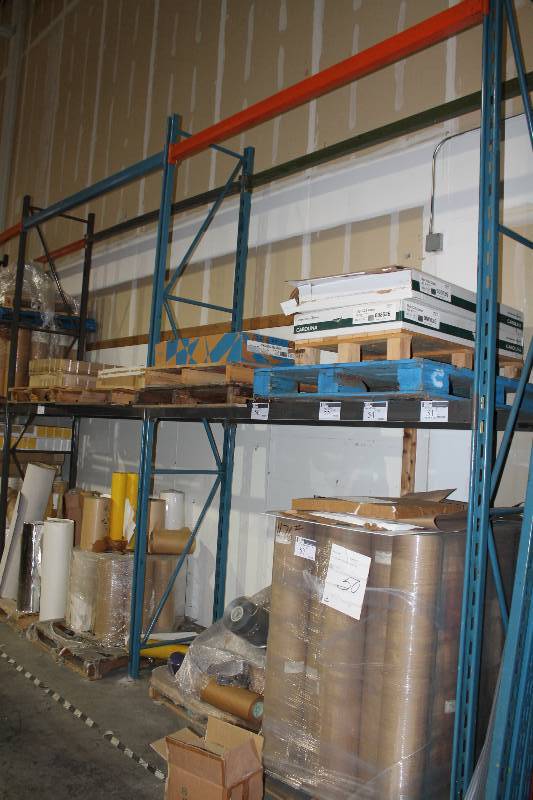 lot 31 image: Pallet Racking Lot Including 8 Cross Beam (40) 13 Upright (11) 8 x 3.5 Cross Beam.