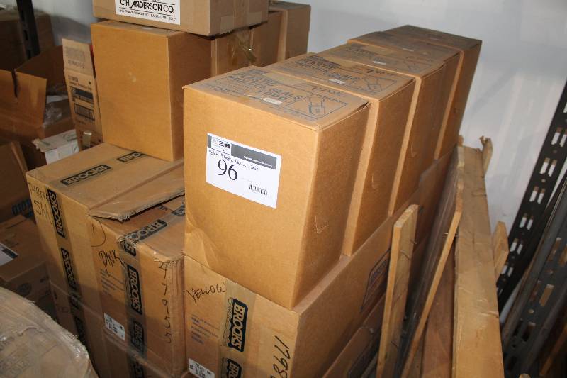lot 96 image: Pallet of Plastic Padlock Seals 1000pcsBox.