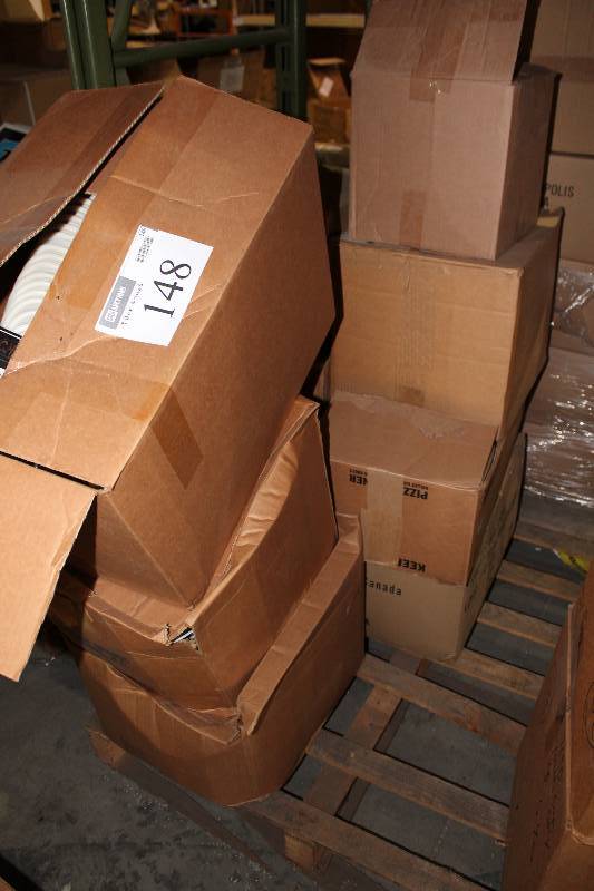 lot 148 image: Box Lot of (9) Including Adult Supporters Size Large Cup & Supporter N-Cups.