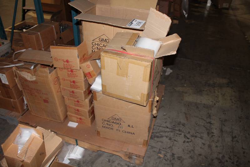 lot 168 image: Pallet Lot of Reclosable Poly Bags 6 x 9 x 2 mil 5 x 8 x 2 mil 3 x  5 x 2 mil.