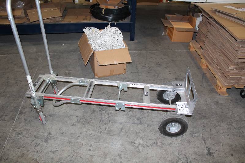 lot 252 image: Metal Dolly wPull-Cart Position Push Bar.