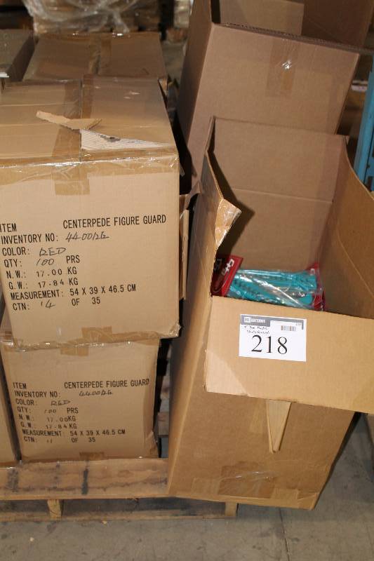 lot 218 image: Box Lot of (5) Skate Guards app. 100perBox.