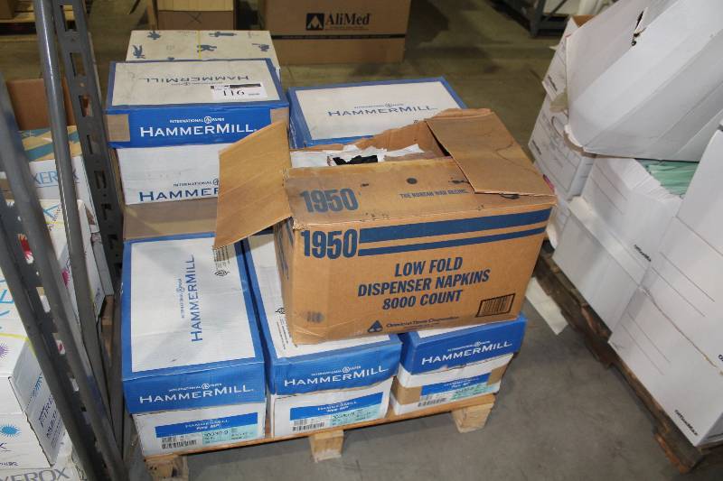 lot 116 image: Pallet of Hammermill Brand Paper.
