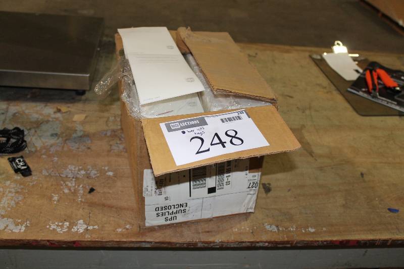 lot 248 image: Box Lot of UPS Tags White.