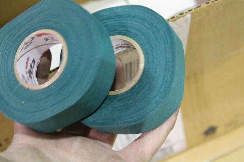 lot 261 image: Box Lot of (2) C.H.A. Teal Blue Cloth Tape 1 x 25Yards 36perBox.