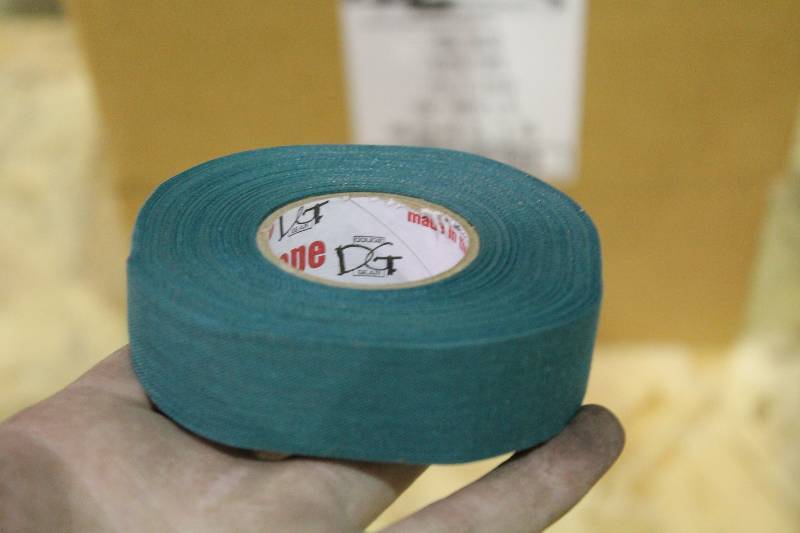 lot 260 image: Box Lot of (2) C.H.A. Teal Blue Cloth Tape 1 x 25Yards 36perBox.