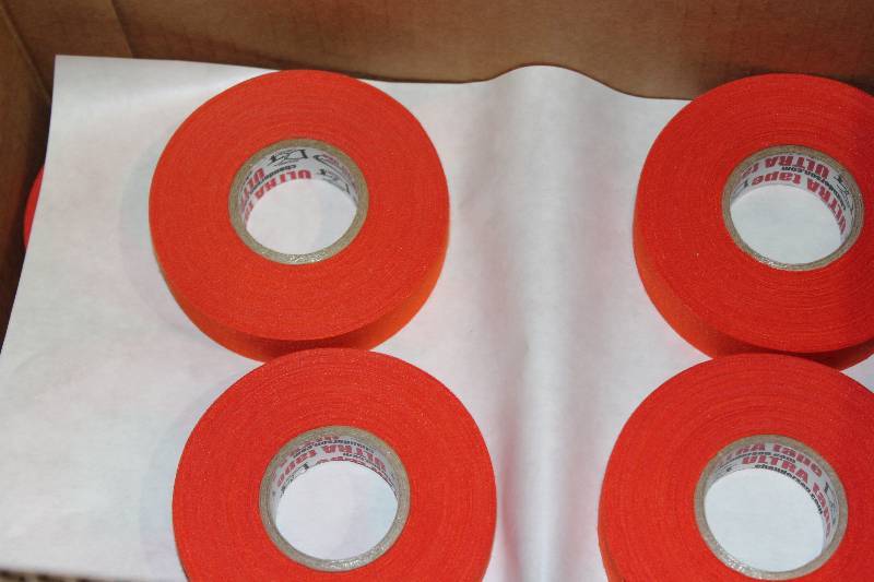 lot 265 image: Box Lot of (2) C.H.A. Orange Cloth Tape 1 x 25Yards 36perBox.