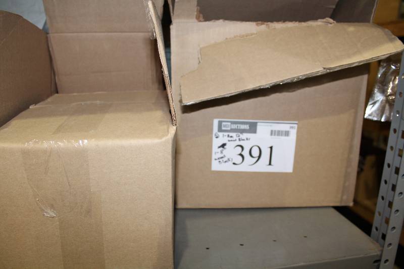 lot 391 image: Box Lot of (2) 8 Wooden Blocks 12 Wooden Blocks.