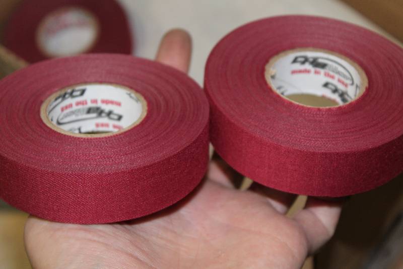 lot 274 image: Box Lot of (2) C.H.A. Burgundy Cloth Tape 1 x 25Yards 36perBox.