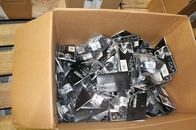 lot 278 image: Box Lot of C.H.A. Black Waxed Laces, 84.